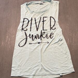 Women's sage color  Tank Top